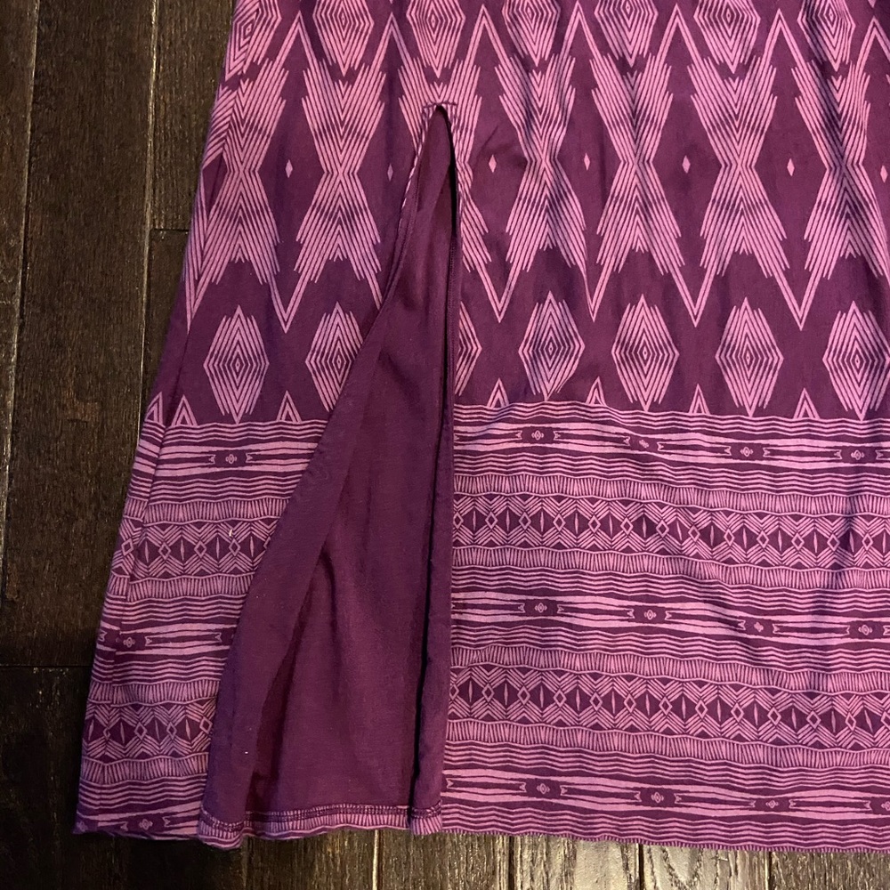 Purple Tribal Athleta Dress - Picture 4 of 6